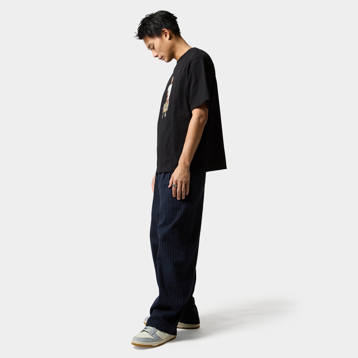 HUF (ハフ) Worldwide JP /T-SHIRTS（Tシャツ）/ HUF X J.ROCC X STONES THROW TEE商品 / WHITE
