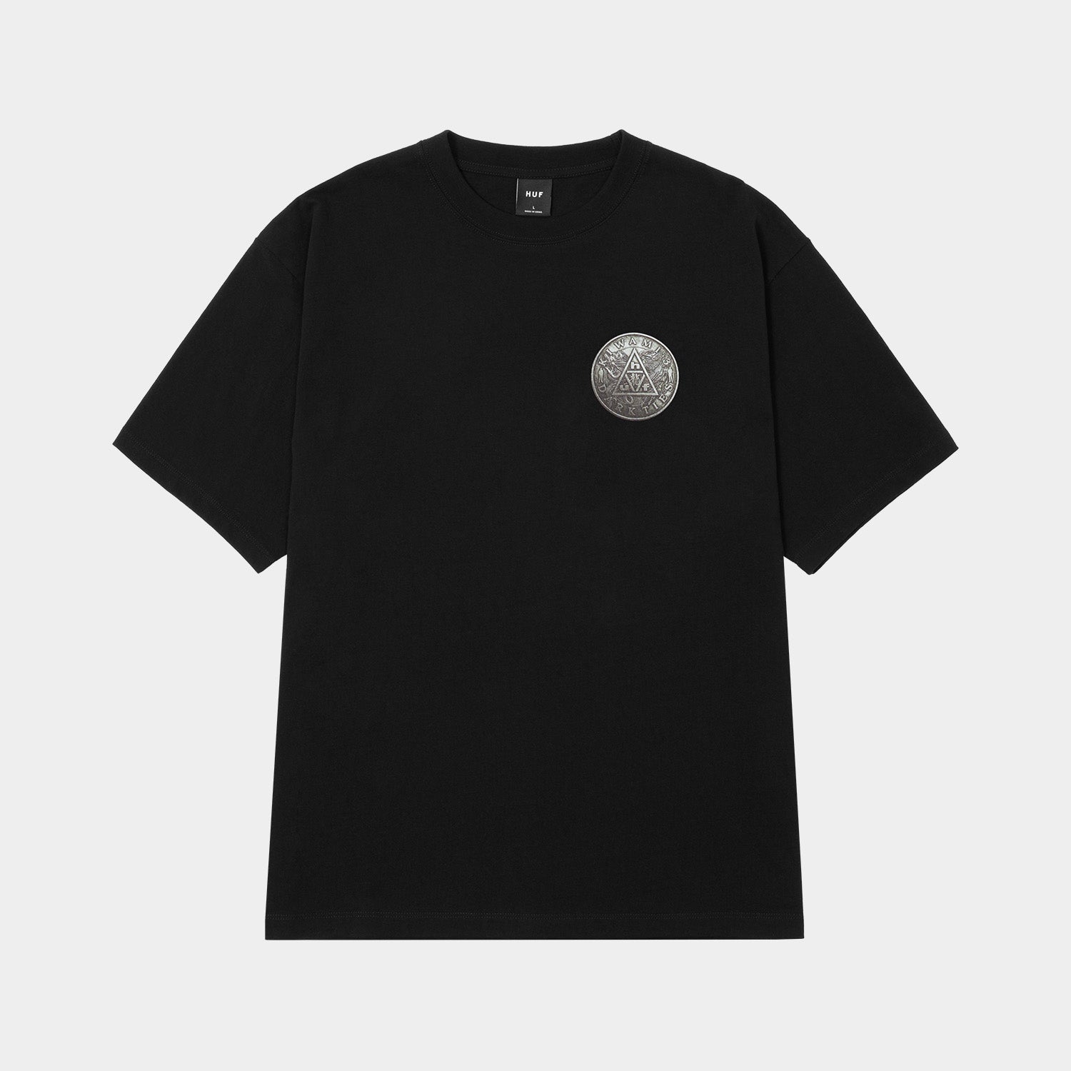 HUF (ハフ) Worldwide JP /T-SHIRTS（Tシャツ）/ HUF X RYU GA GOTOKU TEE商品 / BLACK