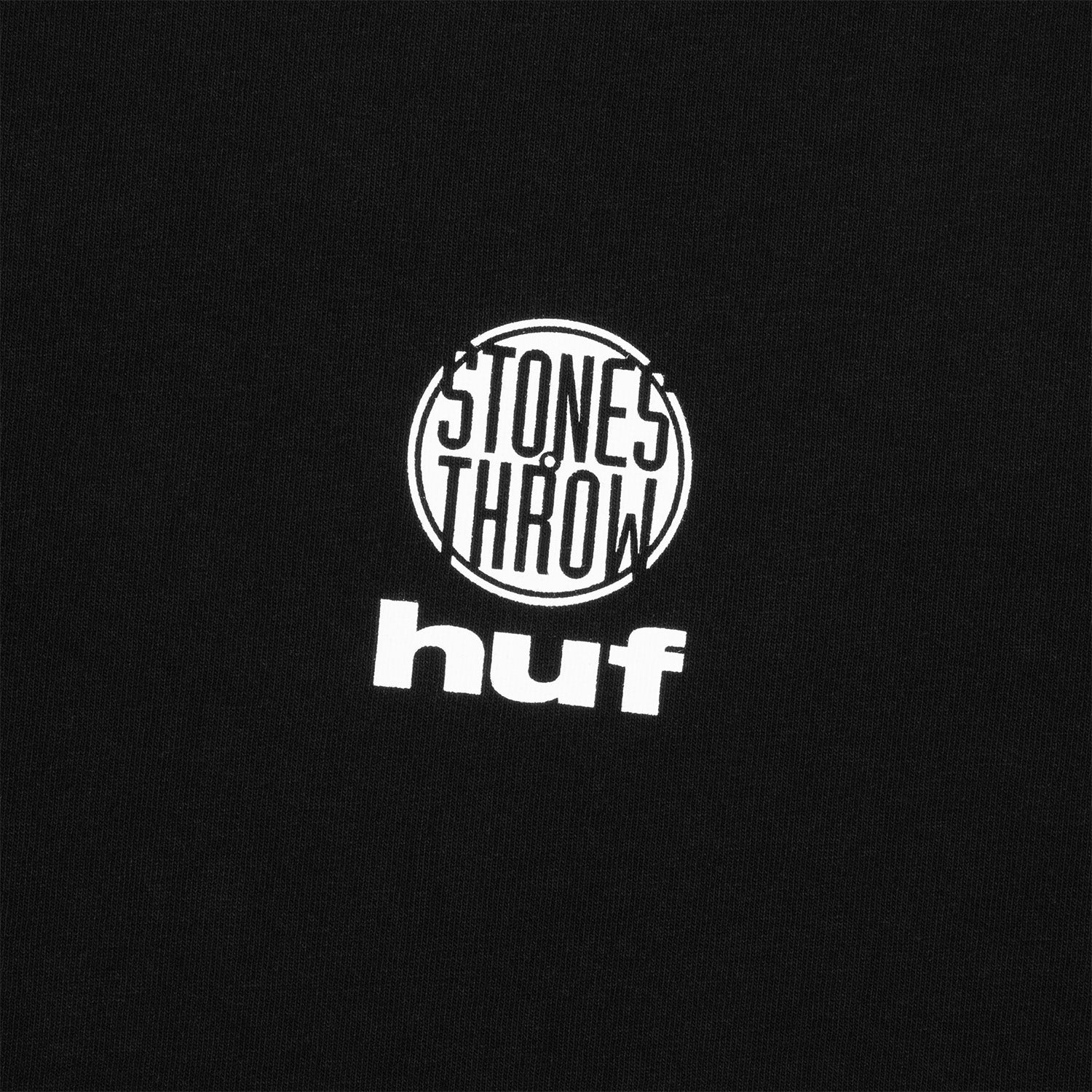 HUF (ハフ) Worldwide JP /T-SHIRTS（Tシャツ）/ HUF X STONES THROW 30th JAPAN TOUR TEE商品 / BLACK